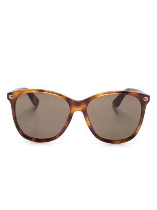 Gucci Eyewear オーバーサイズサングラス 通販 - FARFETCH
