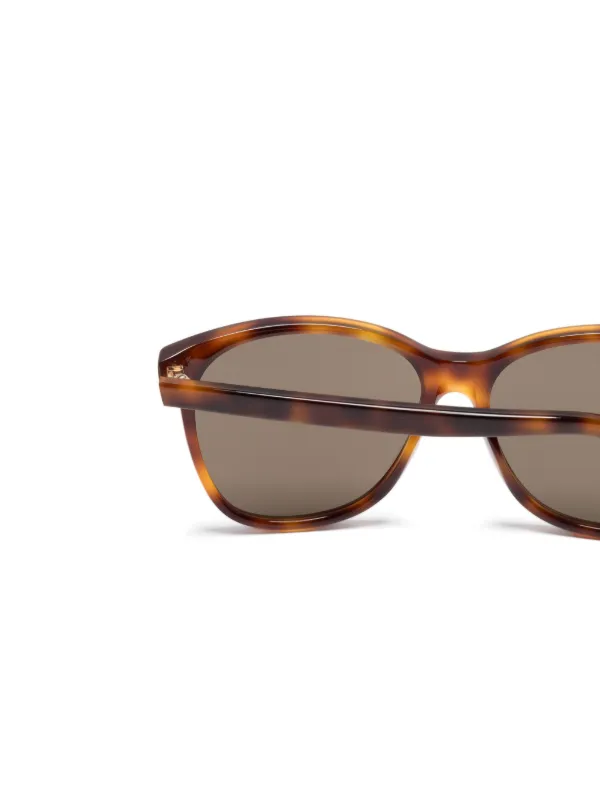 GUCCI ブラウンオーバーサイズサングラス Gucci Eyewear オーバーサイズサングラス 通販 - FARFETCH