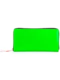 Comme Des Garçons Wallet panel zip wallet - Green