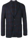 Boglioli checked blazer - Blue