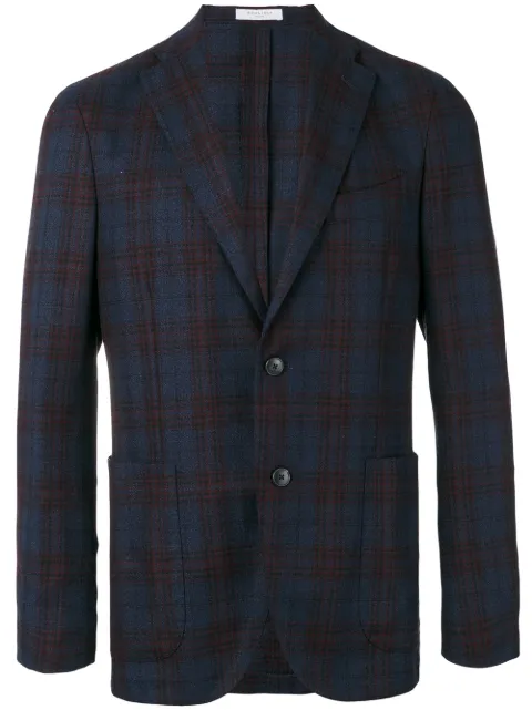 Boglioli checked blazer