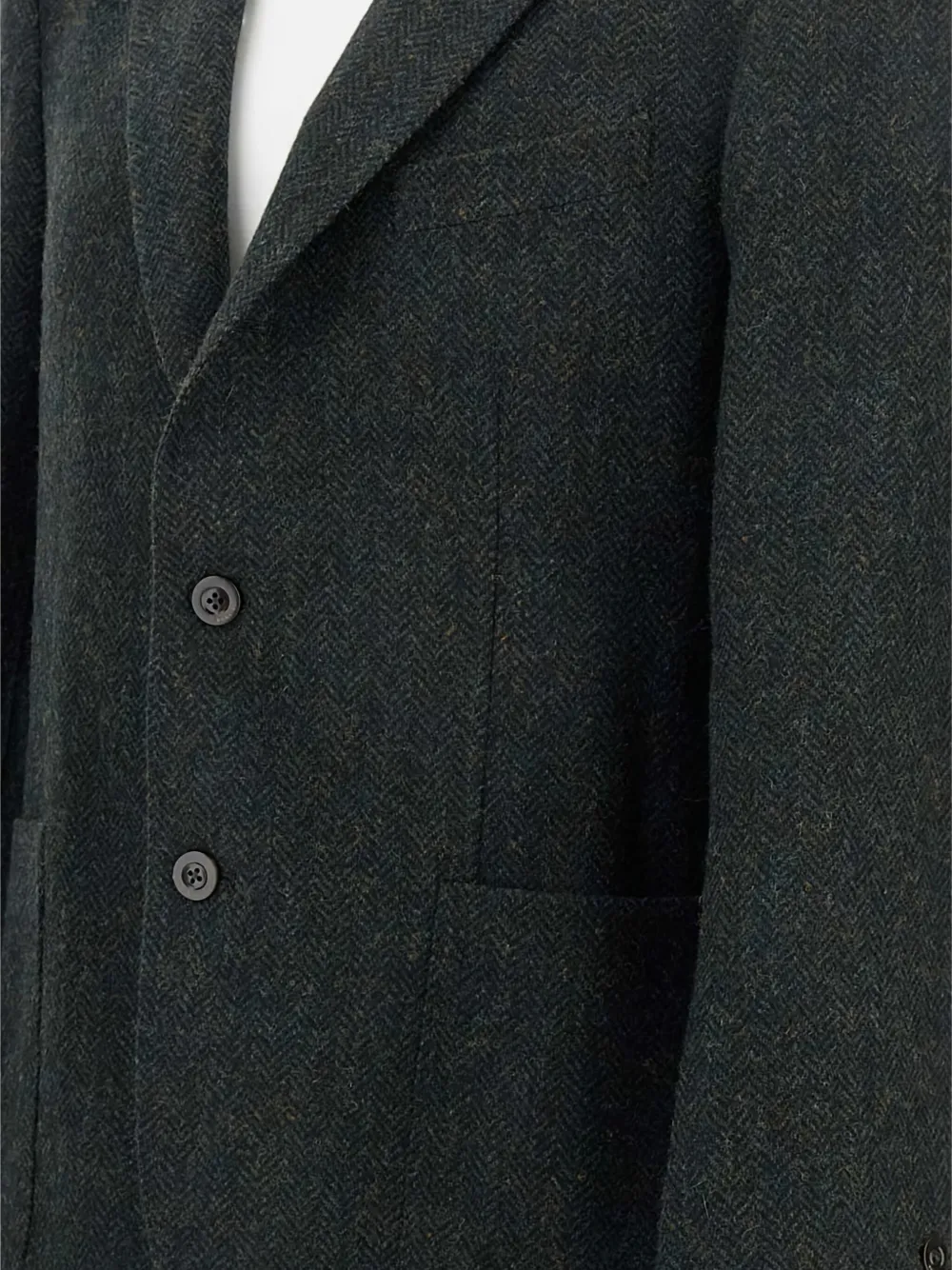 Boglioli checked two-button blazer Zwart