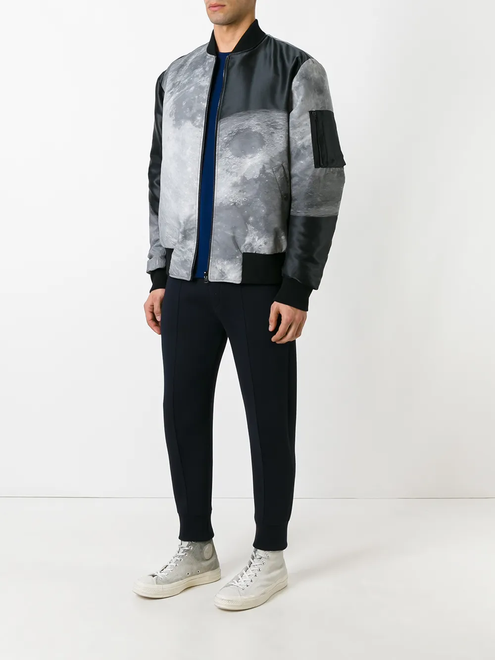 Raeburn moon print reversible bomber jacket | Bomber Jackets | Image 2