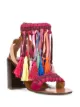Bild 2 von Chloé Wildledersandalen mit bunten Quasten
