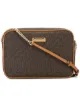 Image 1 of Michael Michael Kors logo print zip top bag