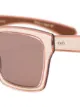 Dita Eyewear brown lens square sunglasses