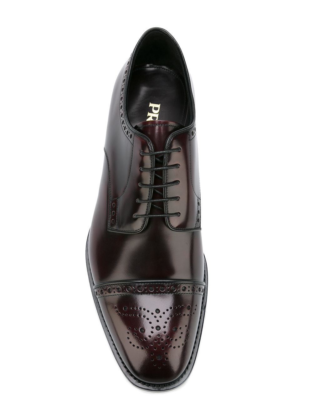 Prada 'Allacciate' brogues Rood