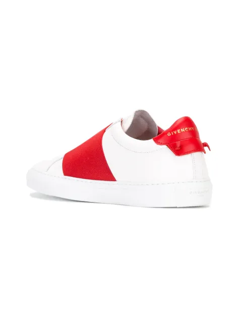 givenchy red and white sneakers