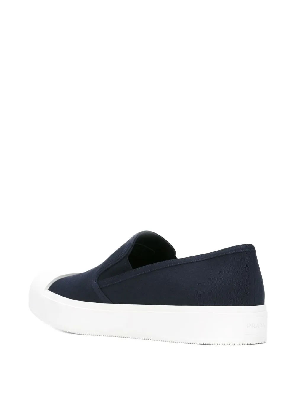 Prada slip on sneaker Blauw