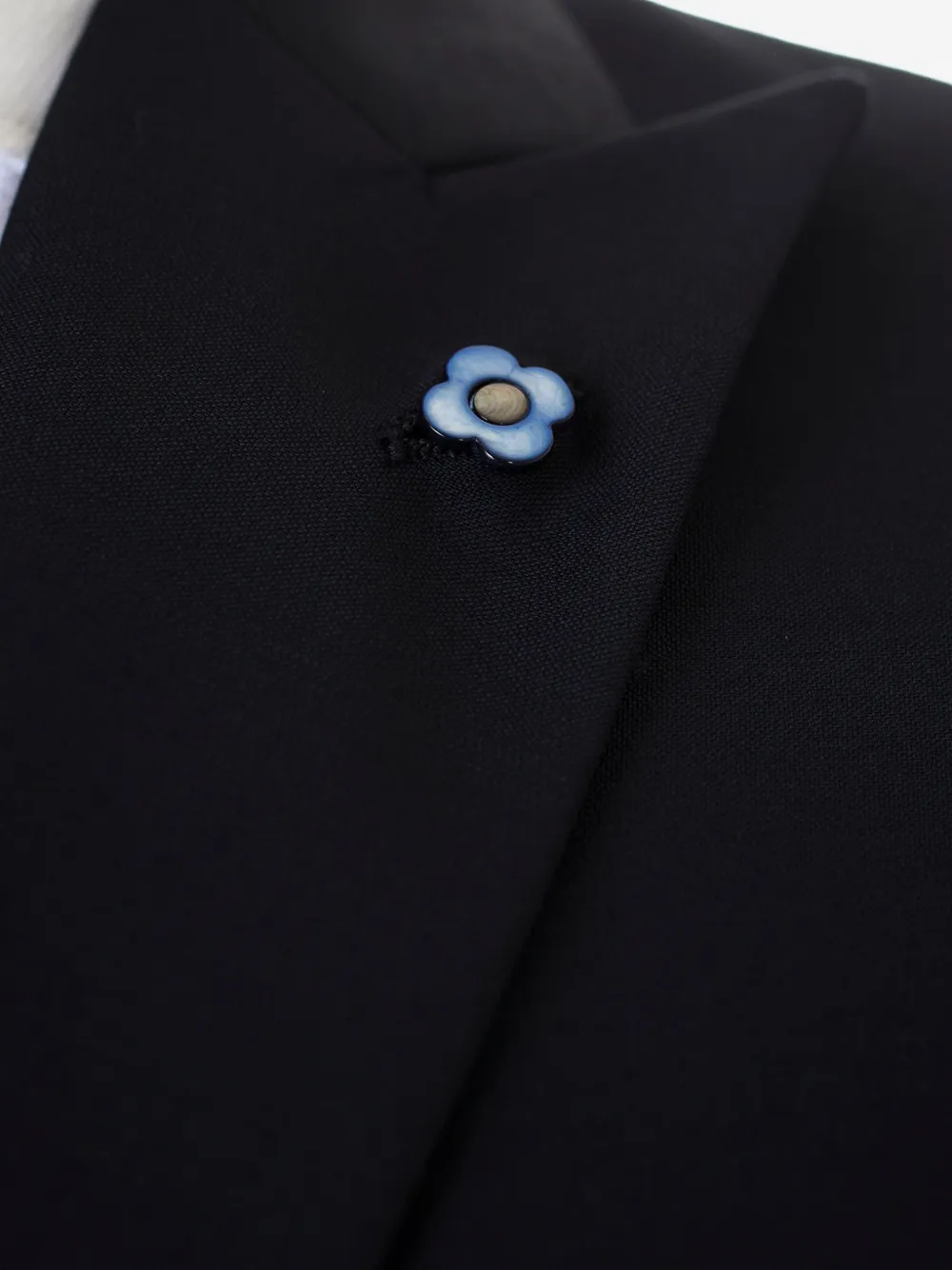 Lardini two-piece slim fit suit Zwart