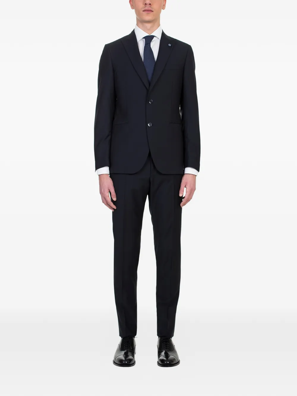 LARDINI コットンスーツ LARDINI ラルディーニ [春夏] スーツ ガーメントダイ ストレッチ