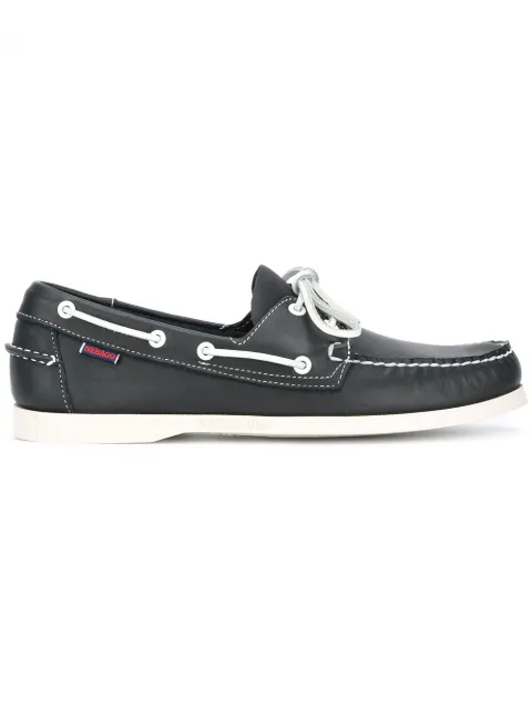 dockside portland leather boat shoe