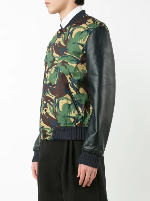 off white bomber jacket camo