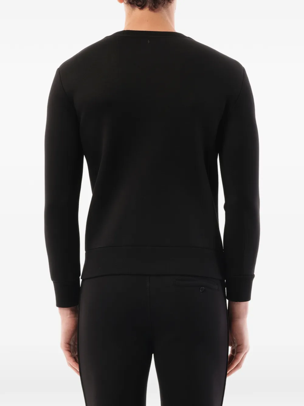 Neil Barrett Sweater met print Zwart