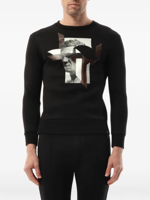 Neil Barrett sweatshirt med grafisk tryk