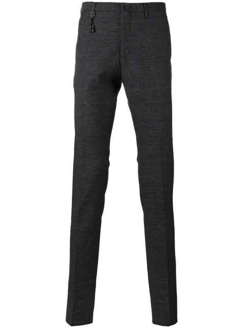 INCOTEX slim-fit tailored trousers