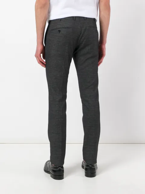 INCOTEX slim-fit tailored trousers