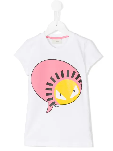 Fendi Kids Print T-shirt - Farfetch