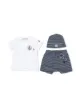 الصورة 1 من Moncler Kids طقم قصيرة مخططة
