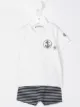 الصورة 2 من Moncler Kids طقم قصيرة مخططة