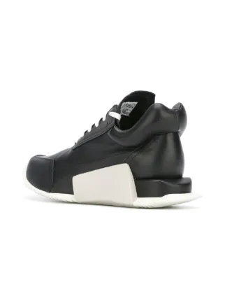 Adidas BY Rick Owens Black Level Runner Sneakers $794 - Buy Online ... ... Adidas By Rick Owens Black Level Runner sneakers