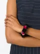 Image 2 of Giorgio Armani Pre-Owned square charm woven bracelet