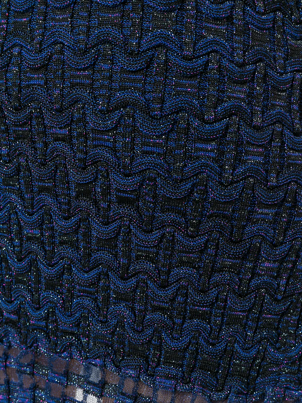 Kenzo lace hem skirt Blauw