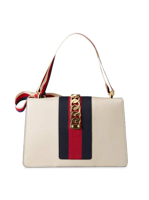 gucci sylvie small white