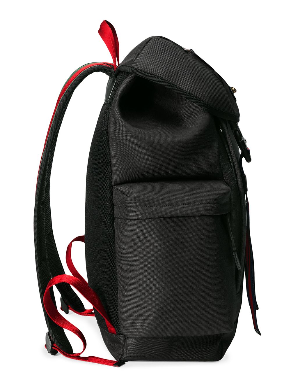 GUCCI, Techno Fabric Canvas Backpack Black