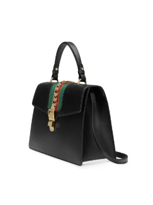 gucci sylvie top handle bag