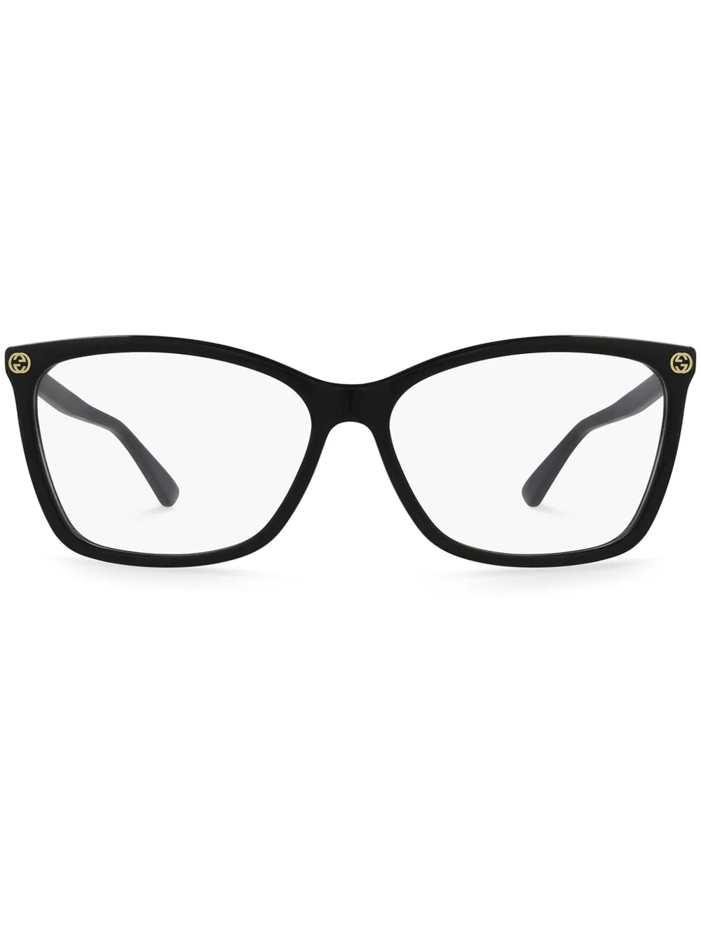 Gucci Eyewear rectangular-frame glasses | Black | Image 1