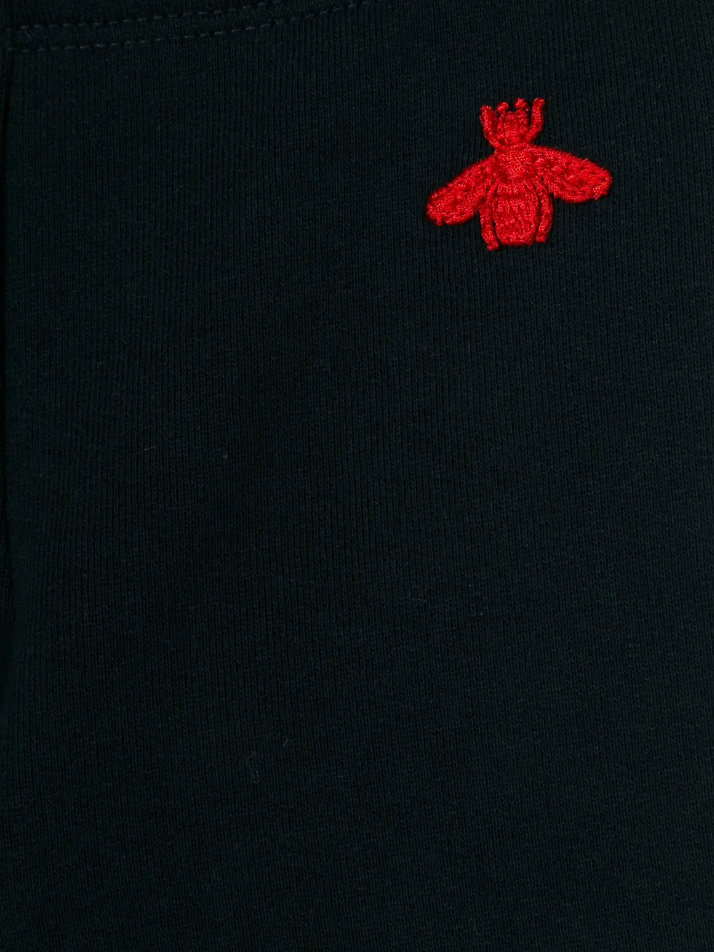 Gucci Bee Embroidered Leggings In Black