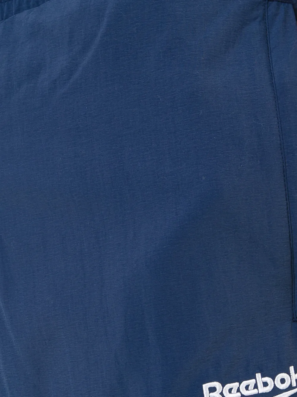 Reebok ribbed cuff track pants Blauw