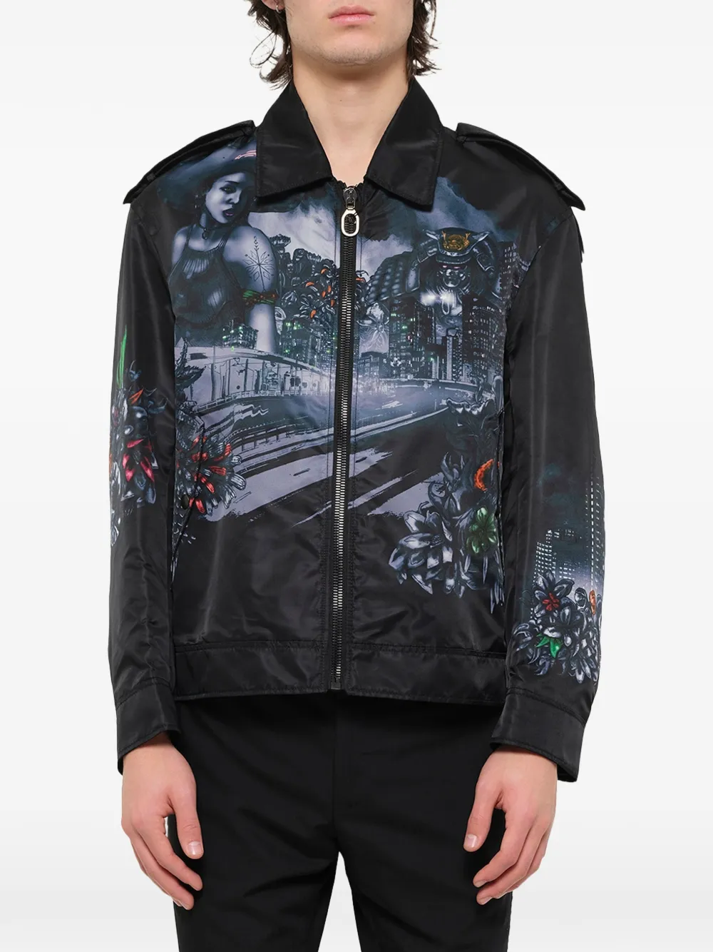 Lanvin 'Lonely Town' Jacke - Schwarz