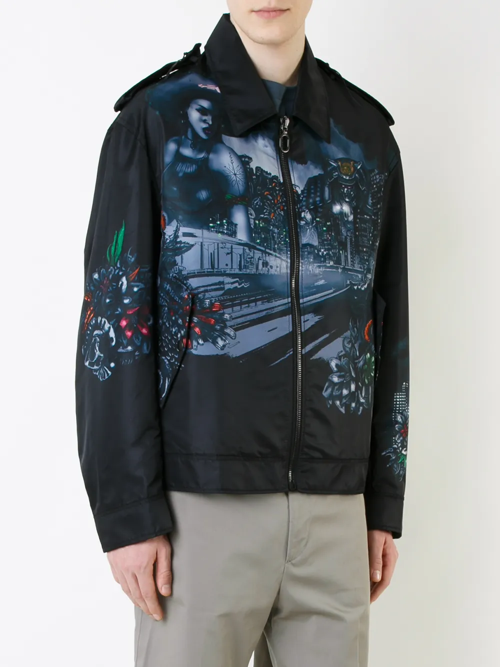  Lanvin 'lonely Town' Jacke   Schwarz 