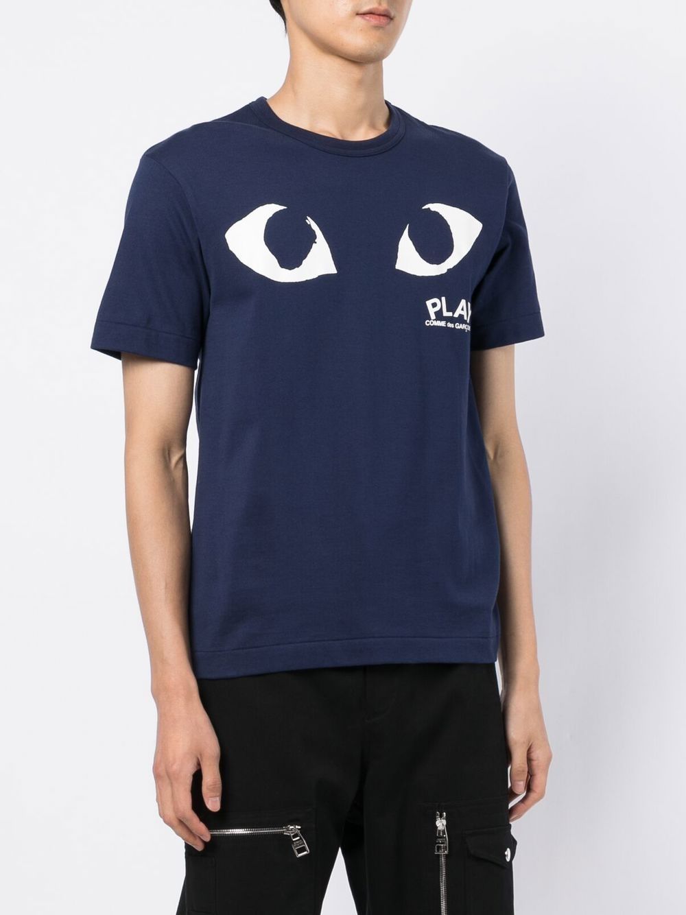 eye print T-shirt