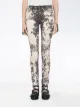 Gucci embroidery stretch tight jeans
