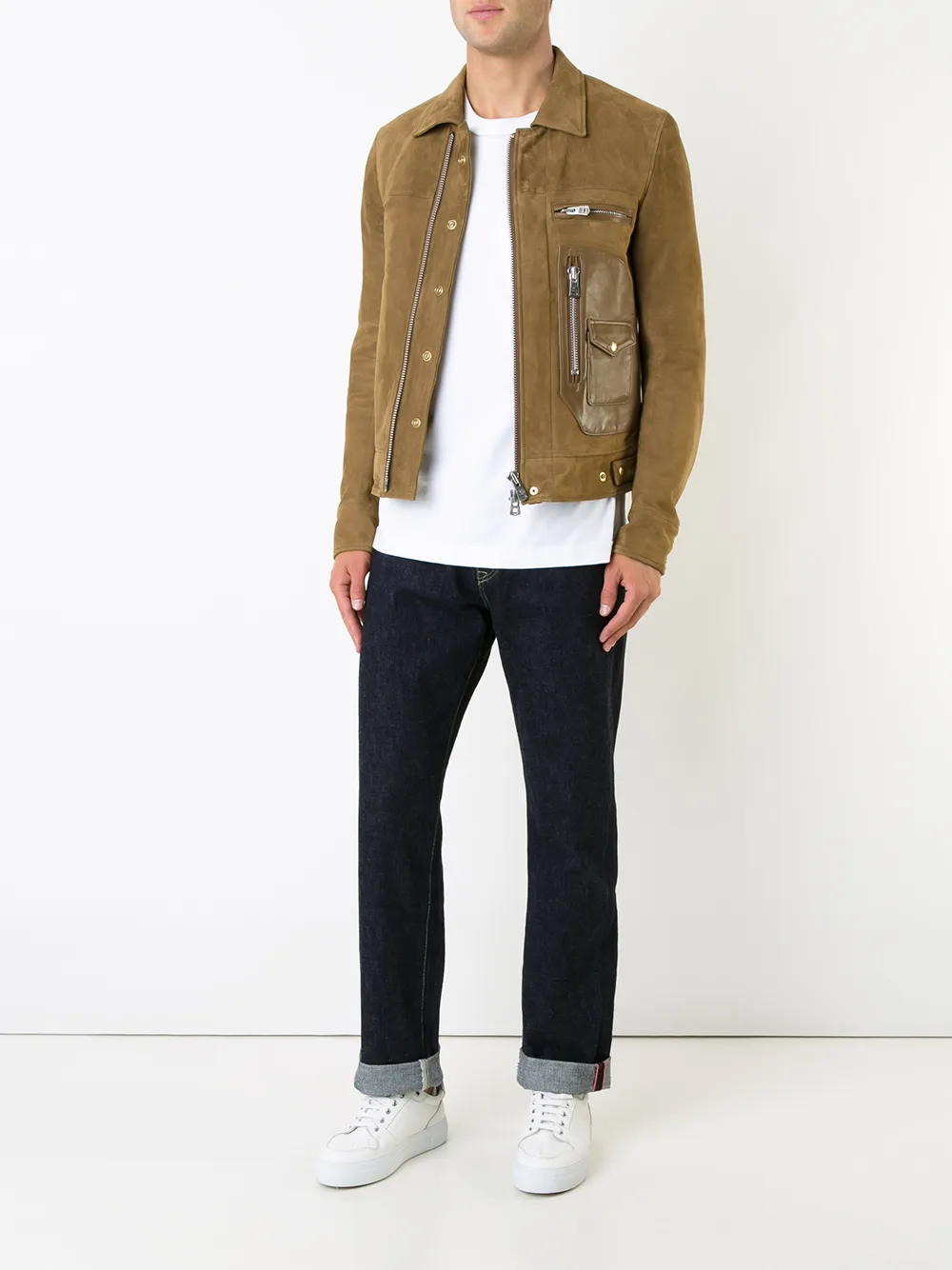 Takahiromiyashita The Soloist zipped jacket | Leather Jackets | Image 2