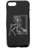 Givenchy Bambi printed iPhone 7 case - Black