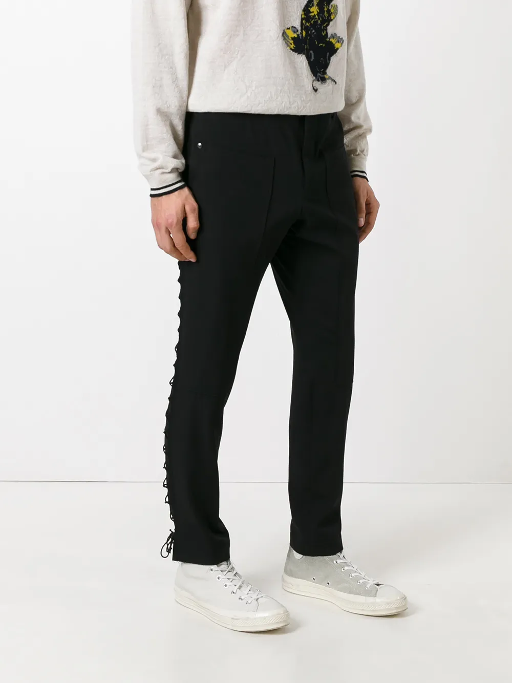 Lanvin five pocket broek Zwart