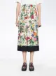 Gucci Flora snake print skirt