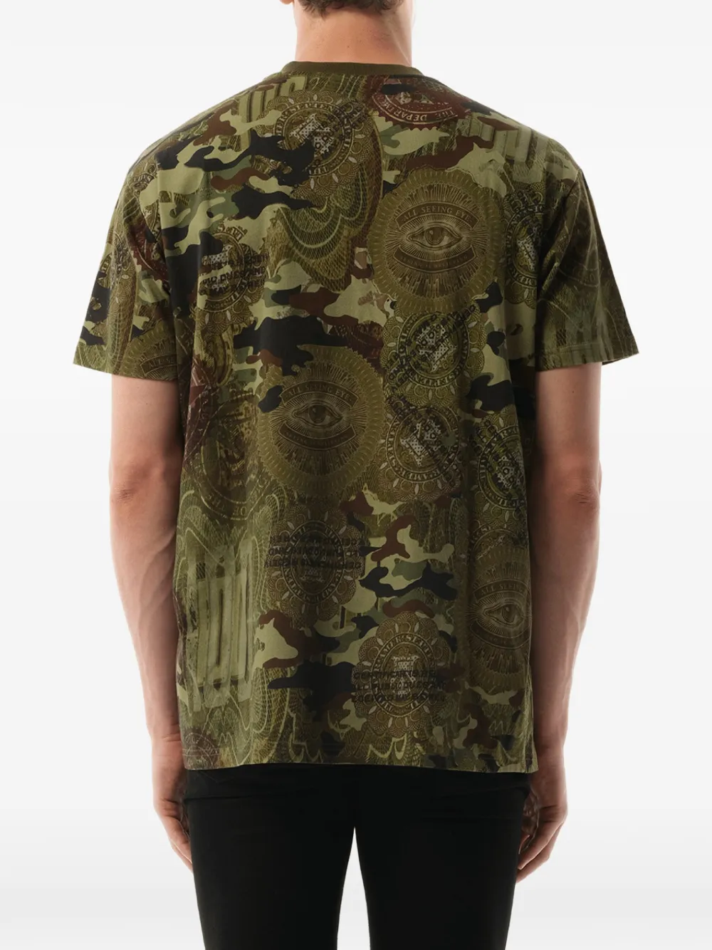 Givenchy rugtas met camouflageprint Groen