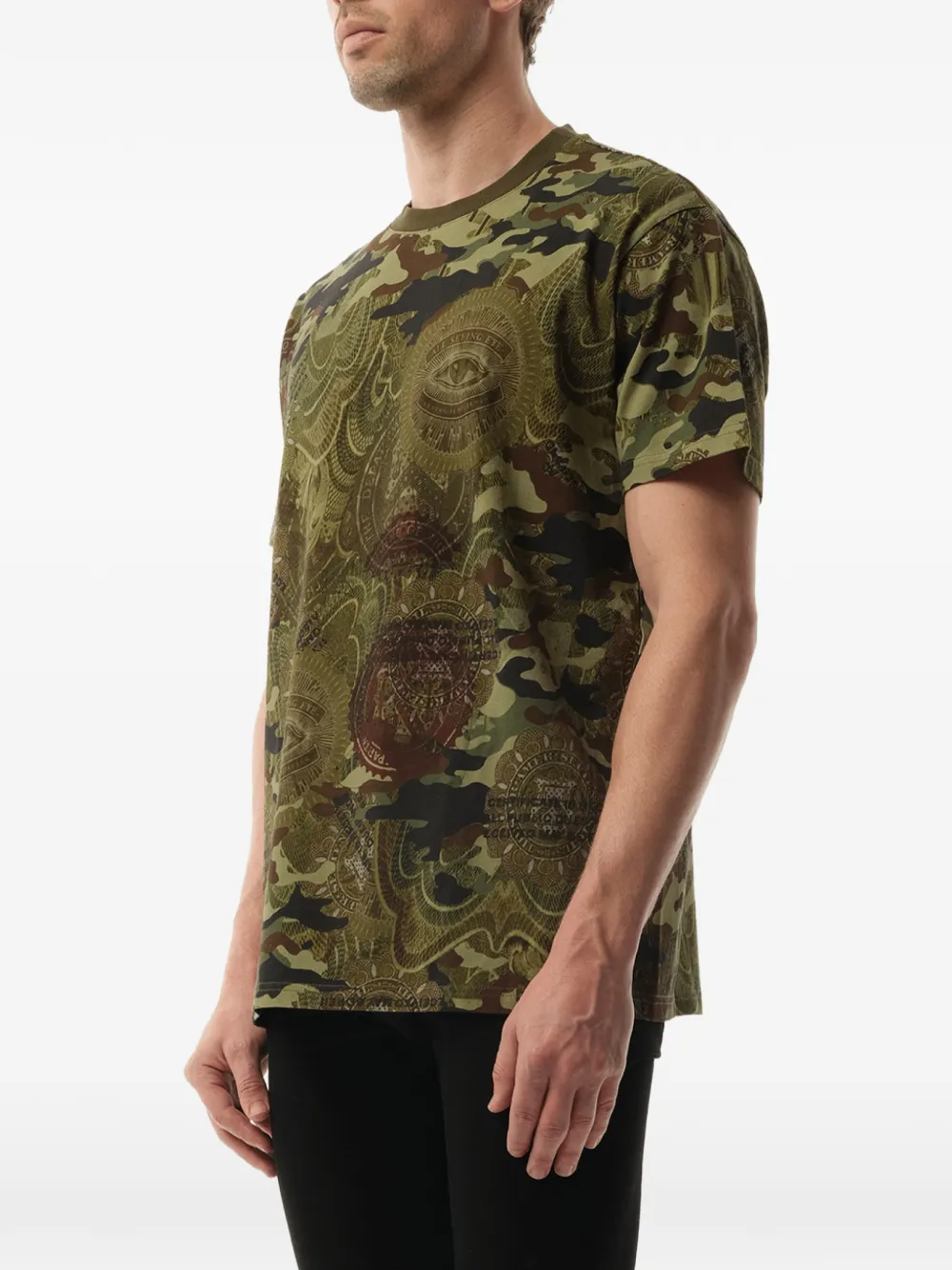 Givenchy rugtas met camouflageprint Groen