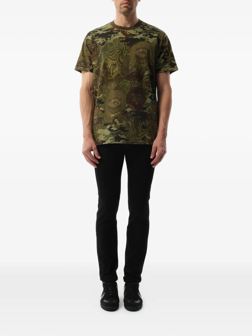 Givenchy rugtas met camouflageprint Groen