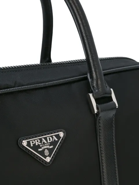 prada nylon briefcase