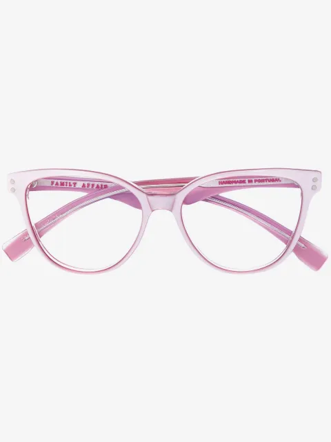 Family Affair cat eye glasses