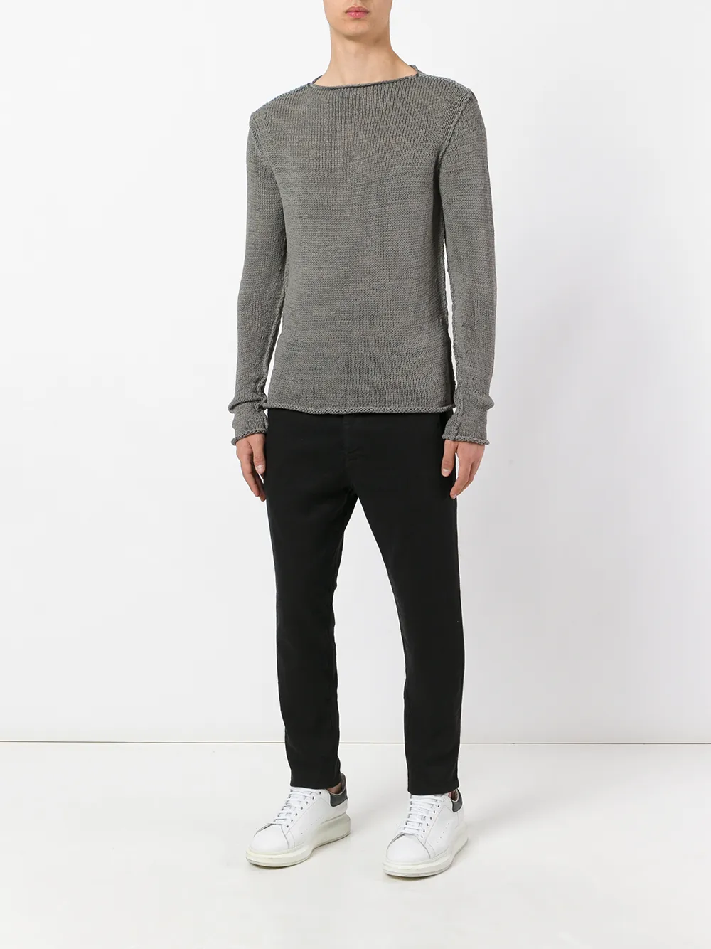 Transit straight leg pants - Zwart