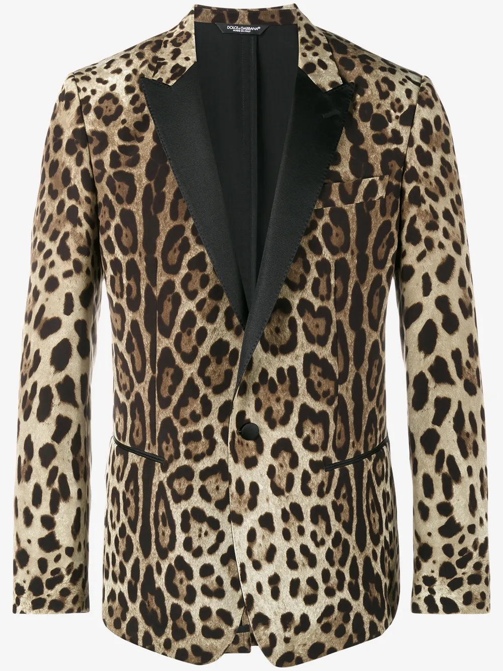 Dolce & Gabbana leopard print blazer | Brown | Image 1
