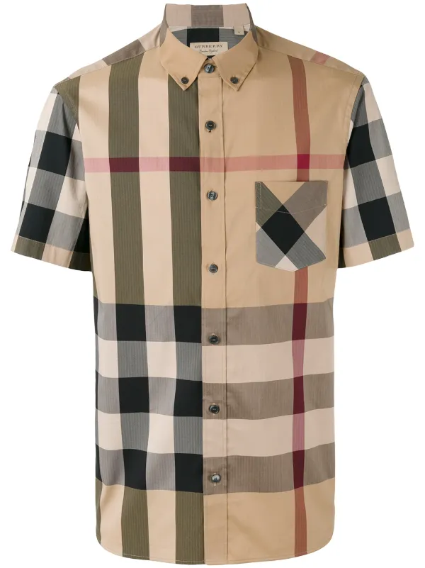 burberry shirt short sleeve