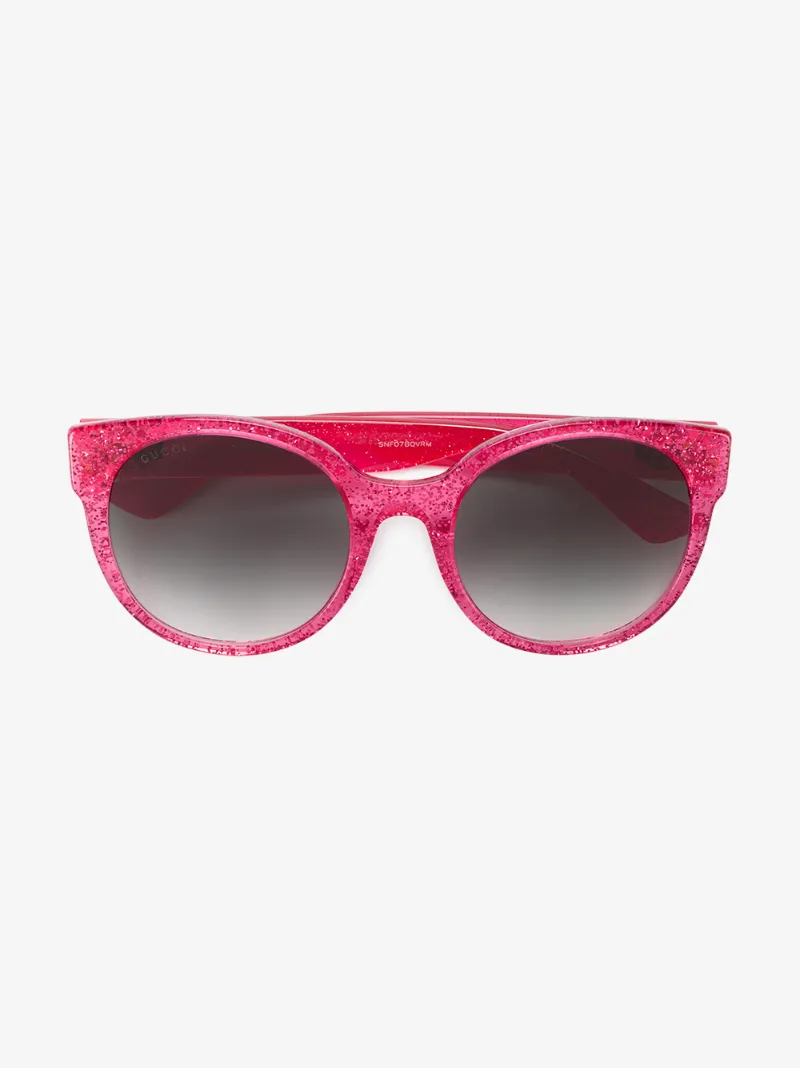 Gucci Eyewear glitter round sunglasses
